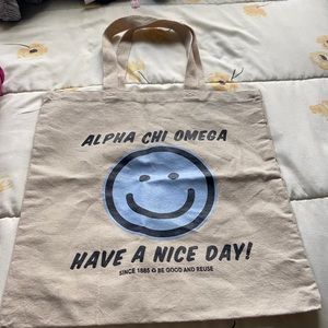 Alpha Chi Omega Tote Bag